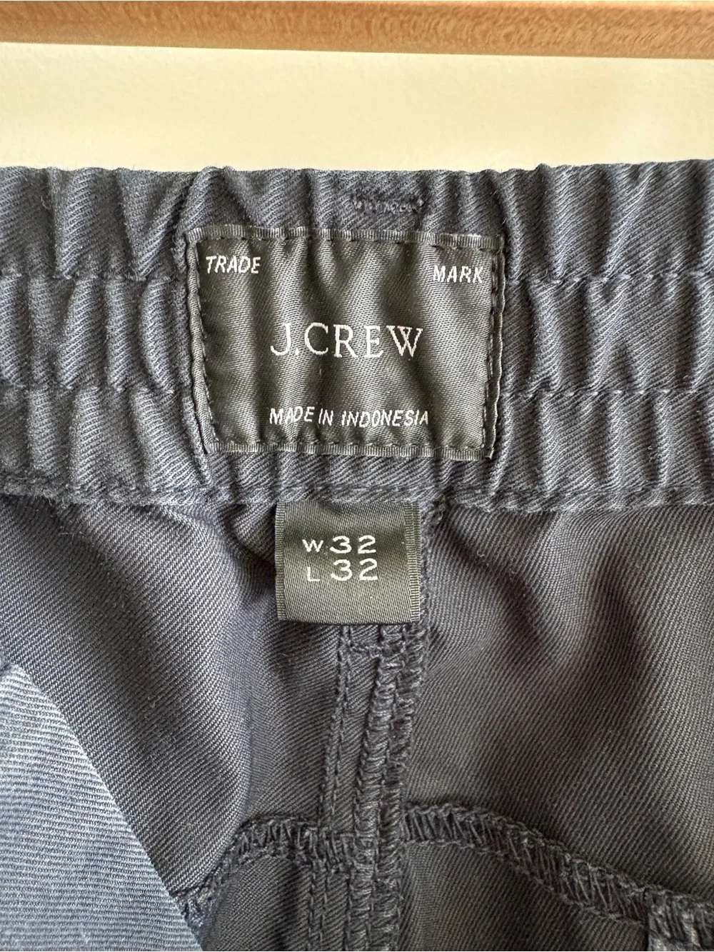 J. Crew Men’s 32x32 Tech Pants in Navy